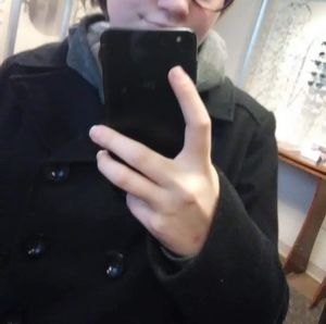 Black fashion jacket